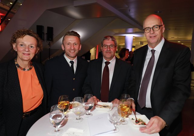 Neujahrsempfang der Stadt Nürnberg mit rund 1.500 Gästen im Foyer des NCC-West der NürnbergMesse. | Foto: Udo Dreier