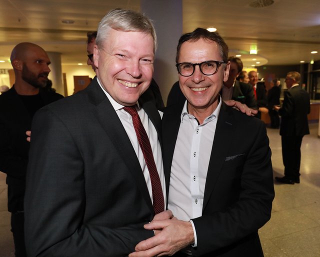 Neujahrsempfang der Stadt Nürnberg mit rund 1.500 Gästen im Foyer des NCC-West der NürnbergMesse. | Foto: Udo Dreier