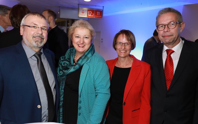 Neujahrsempfang der Stadt Nürnberg mit rund 1.500 Gästen im Foyer des NCC-West der NürnbergMesse. | Foto: Udo Dreier