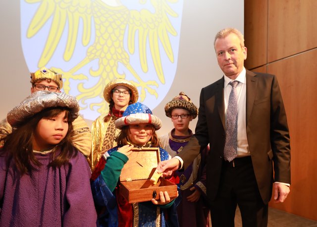 Neujahrsempfang der Stadt Nürnberg mit rund 1.500 Gästen im Foyer des NCC-West der NürnbergMesse. | Foto: Udo Dreier