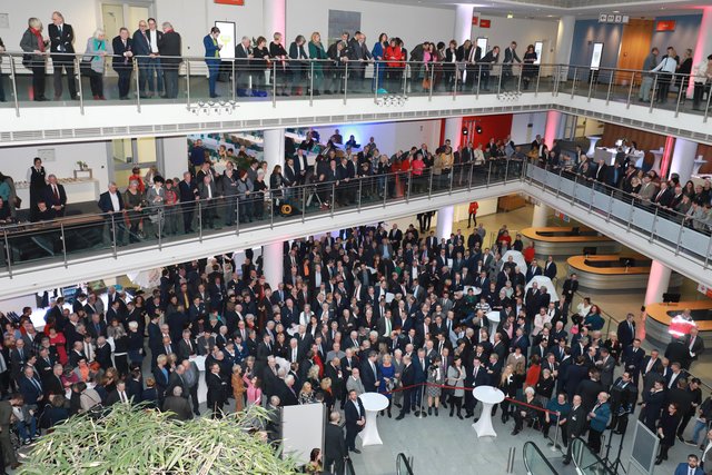 Neujahrsempfang der Stadt Nürnberg mit rund 1.500 Gästen im Foyer des NCC-West der NürnbergMesse. | Foto: Udo Dreier