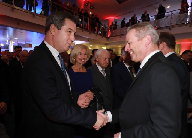 Neujahrsempfang der Stadt Nürnberg mit rund 1.500 Gästen im Foyer des NCC-West der NürnbergMesse. | Foto: Udo Dreier