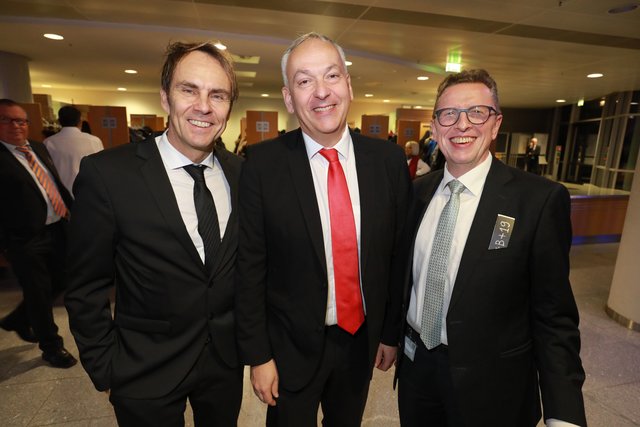 Neujahrsempfang der Stadt Nürnberg mit rund 1.500 Gästen im Foyer des NCC-West der NürnbergMesse. | Foto: Udo Dreier