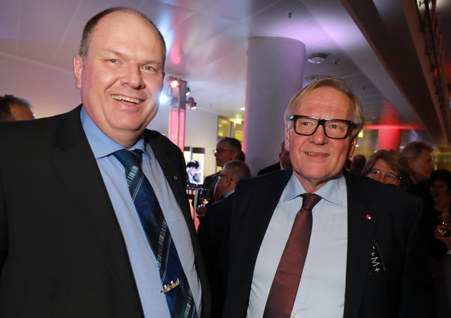 Neujahrsempfang der Stadt Nürnberg mit rund 1.500 Gästen im Foyer des NCC-West der NürnbergMesse. | Foto: Udo Dreier