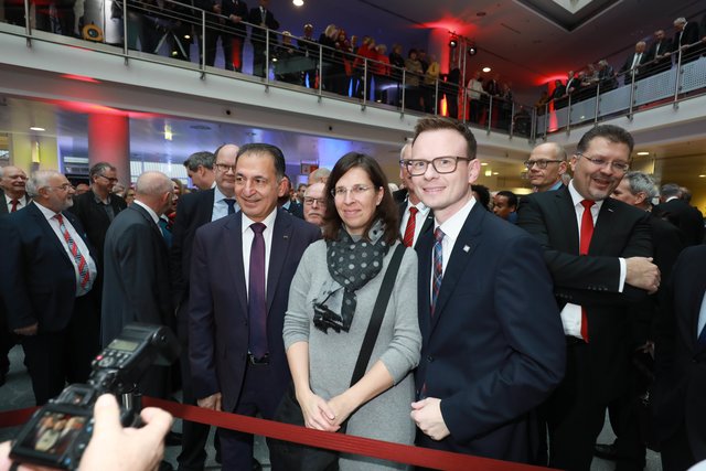 Neujahrsempfang der Stadt Nürnberg mit rund 1.500 Gästen im Foyer des NCC-West der NürnbergMesse. | Foto: Udo Dreier