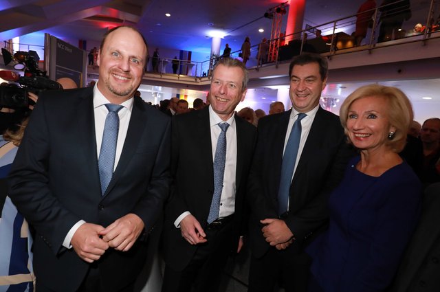 Neujahrsempfang der Stadt Nürnberg mit rund 1.500 Gästen im Foyer des NCC-West der NürnbergMesse. | Foto: Udo Dreier