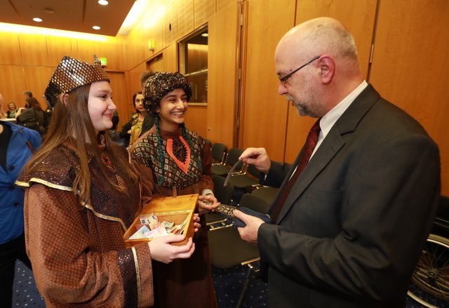 Neujahrsempfang der Stadt Nürnberg mit rund 1.500 Gästen im Foyer des NCC-West der NürnbergMesse. | Foto: Udo Dreier