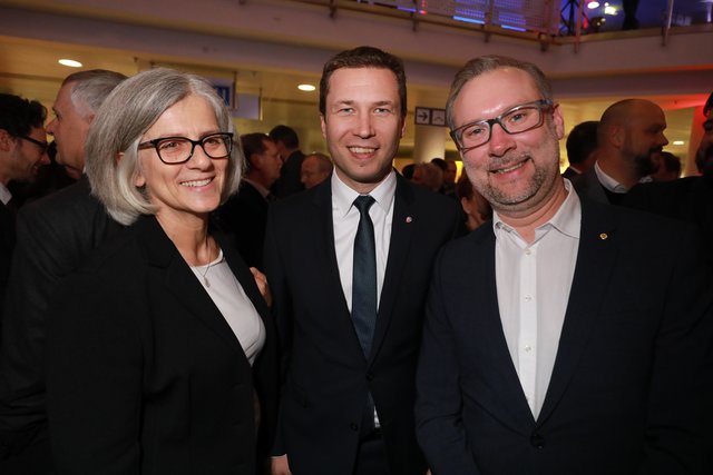 Neujahrsempfang der Stadt Nürnberg mit rund 1.500 Gästen im Foyer des NCC-West der NürnbergMesse. | Foto: Udo Dreier