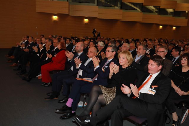9. Nürnberger Unternehmer-Kongress und 17. Neujahrsempfang der mittelständischen Wirtschaft 2019. | Foto: Udo Dreier