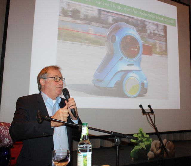 Über Schönheit kann man streiten, aber so könnte das Single-Auto der Zukunft aussehen. | Foto: © Victor Schlampp