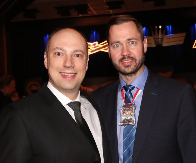 CSU-Landtagsabgeordneter Jochen Kohler (r.) mit CSU-Stadtrat Andreas Krieglstein. | Foto: © John R. Braun