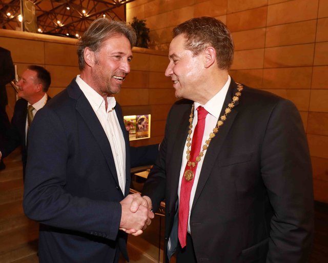 Impressionen "Jahresgespräch 2019" in der Stadthalle Fürth. | Foto: bayernpress