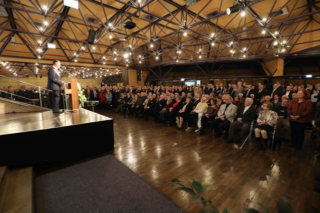 Impressionen "Jahresgespräch 2019" in der Stadthalle Fürth. | Foto: bayernpress