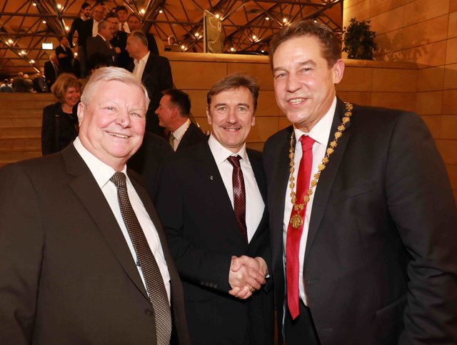 Impressionen "Jahresgespräch 2019" in der Stadthalle Fürth. | Foto: bayernpress