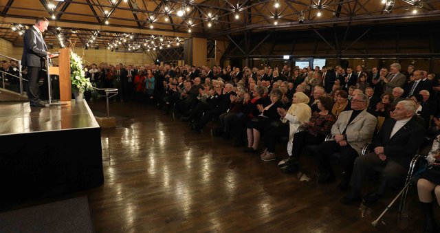Impressionen "Jahresgespräch 2019" in der Stadthalle Fürth. | Foto: bayernpress