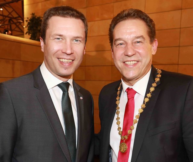 Impressionen "Jahresgespräch 2019" in der Stadthalle Fürth. | Foto: bayernpress
