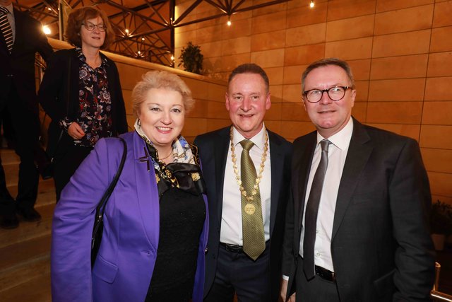 Impressionen "Jahresgespräch 2019" in der Stadthalle Fürth. | Foto: bayernpress