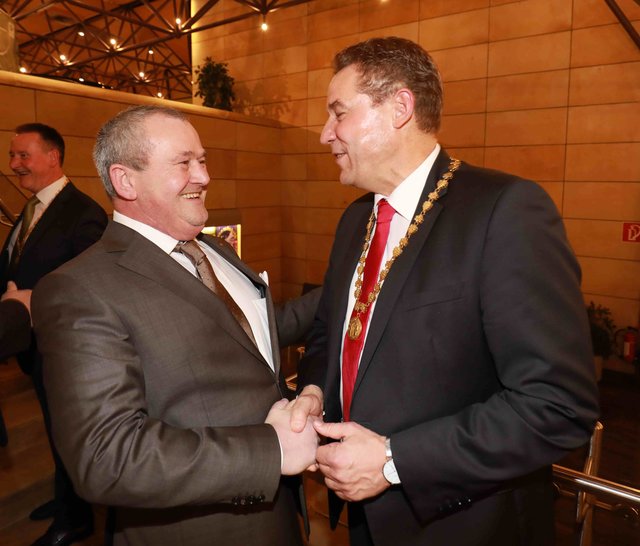 Impressionen "Jahresgespräch 2019" in der Stadthalle Fürth. | Foto: bayernpress