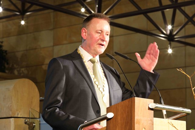 Impressionen "Jahresgespräch 2019" in der Stadthalle Fürth. | Foto: bayernpress