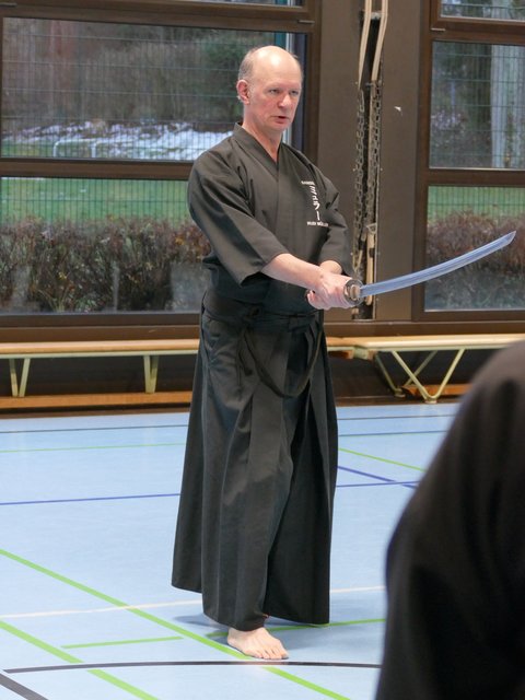 Rudi Müller, Präsident des Bayerischen Iaido-Bundes