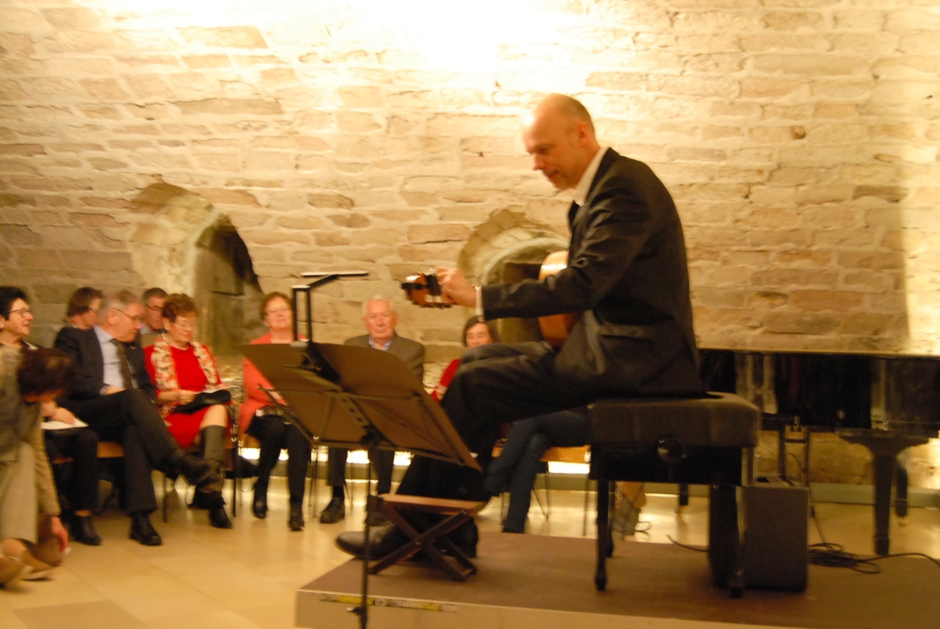 Klaus Jäckle im Schlossgewölbe Höchstadt