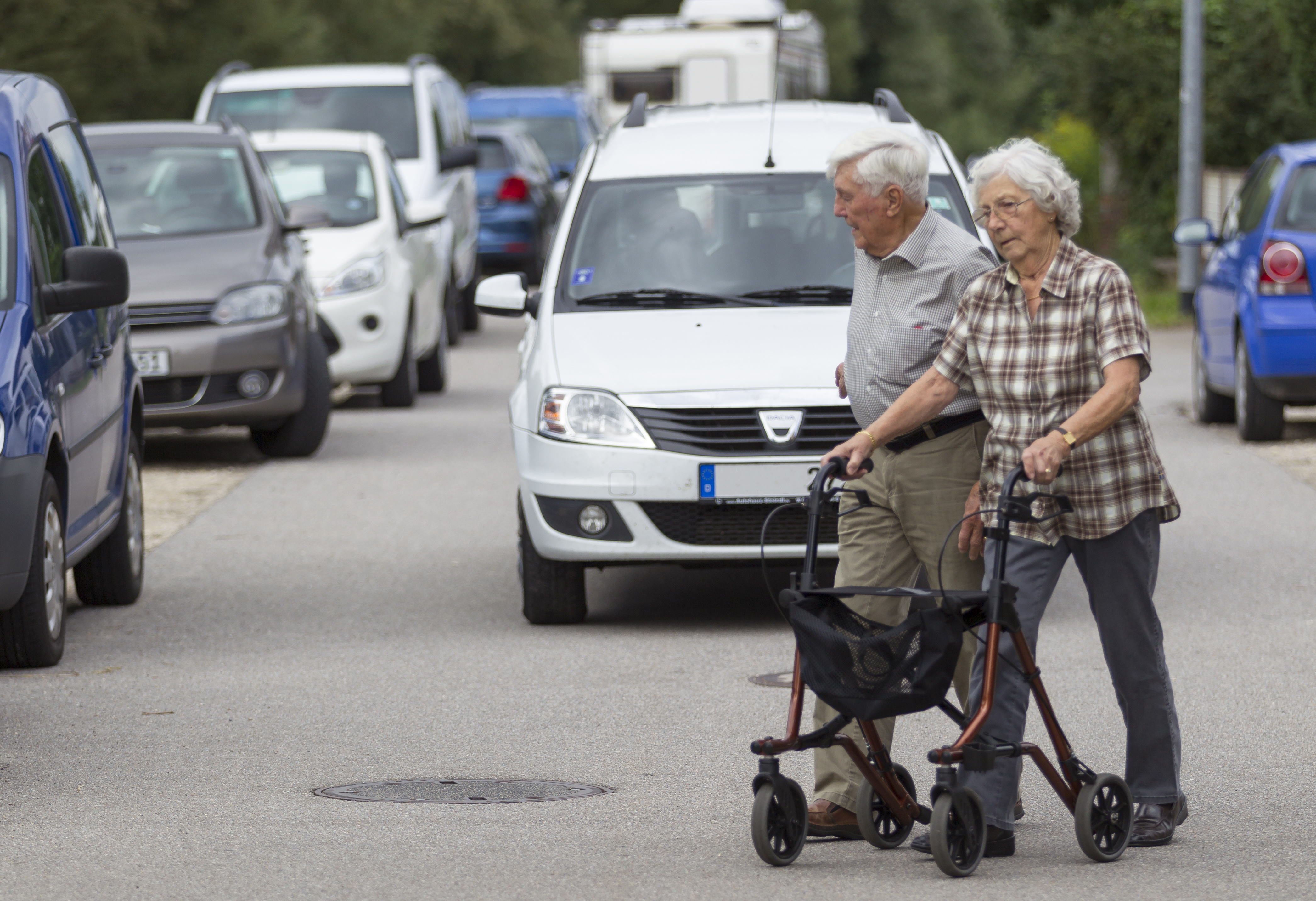 Bei den im Straßenverkehr verunglückten Menschen lag der Anteil der Senioren bei über 50 Prozent.