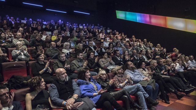 Das Publikum bei der Premiere des 5. Frankentatorts am 31.1.2019 in Bayreuth. | Foto: © BR-Bild