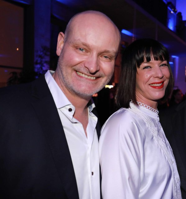 Schönheitschirurg Dr. med. Jens Baetge mit Gattin Ruth. | Foto: © Udo Dreier