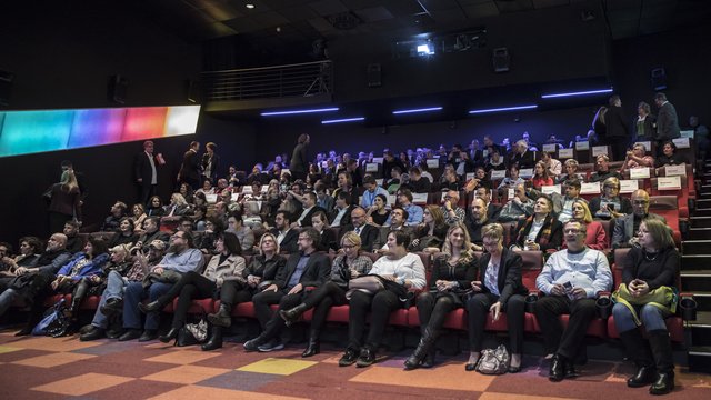Das Publikum bei der Premiere des 5. Frankentatorts am 31.1.2019 in Bayreuth. | Foto: © BR-Bild
