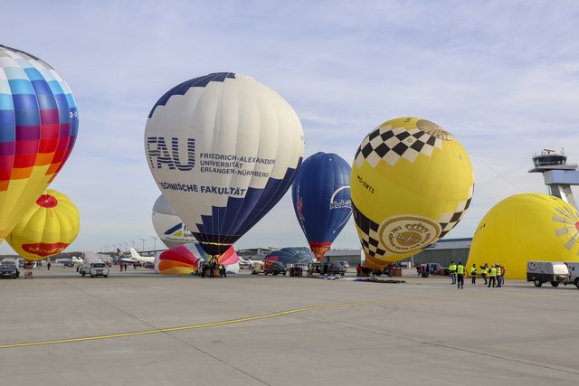Frankenballoncup 2019 am Airport Nürnberg. | Foto: Airport Nürnberg / Christian Albrecht