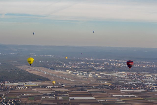 Frankenballoncup 2019 am Airport Nürnberg. | Foto: Airport Nürnberg / Christian Albrecht