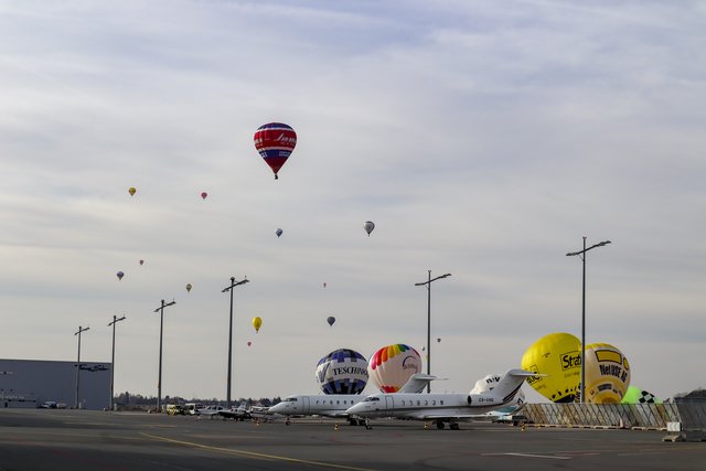 Frankenballoncup 2019 am Airport Nürnberg. | Foto: Airport Nürnberg / Christian Albrecht