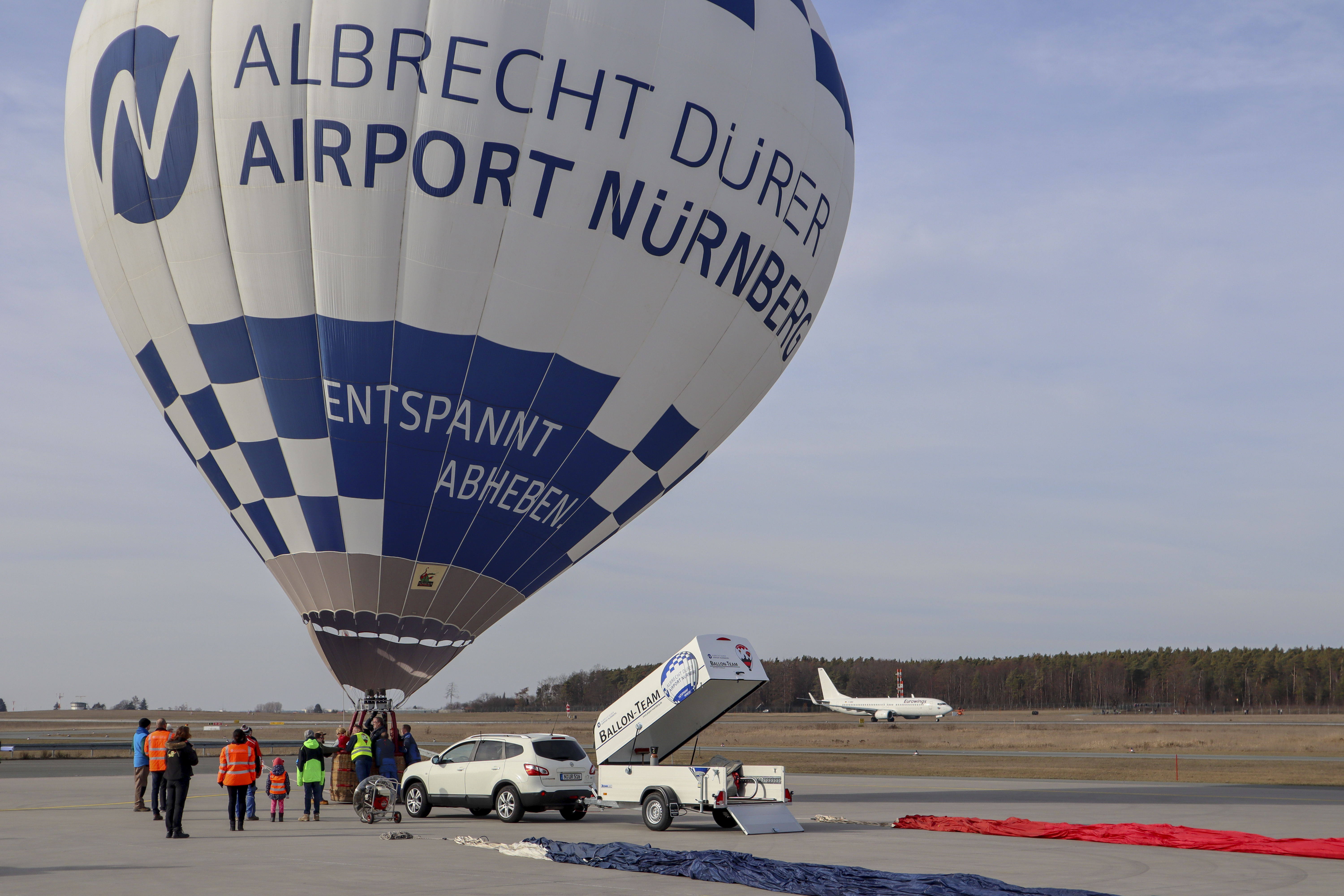 Frankenballoncup 2019 am Airport Nürnberg.