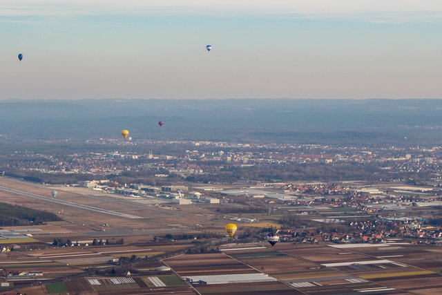 Frankenballoncup 2019 am Airport Nürnberg. | Foto: Airport Nürnberg / Christian Albrecht