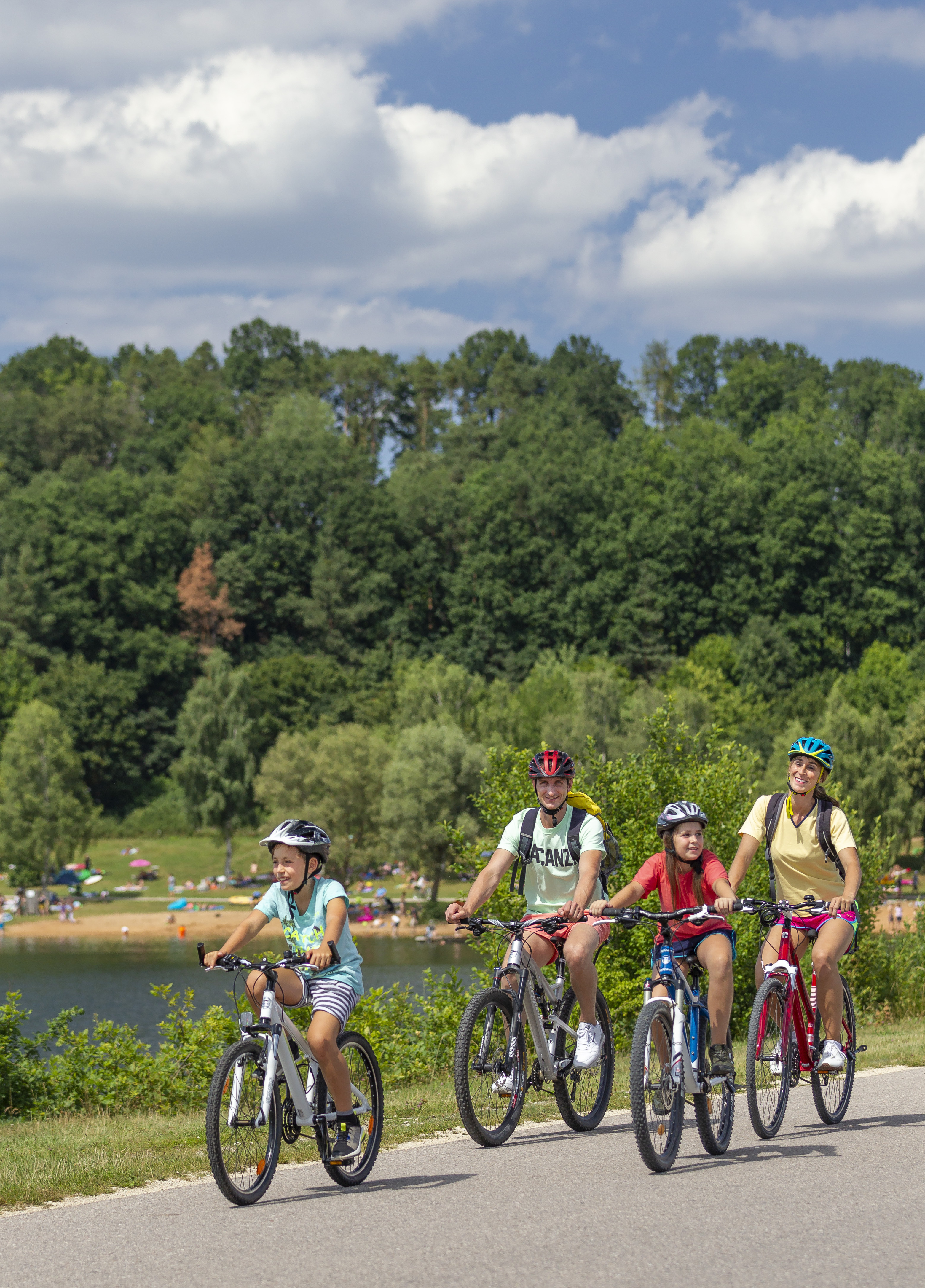 Das Radfahren ist eines der Hauptthemen am Stand des Landkreises Roth im Rahmen der Freizeitmesse Nürnberg.