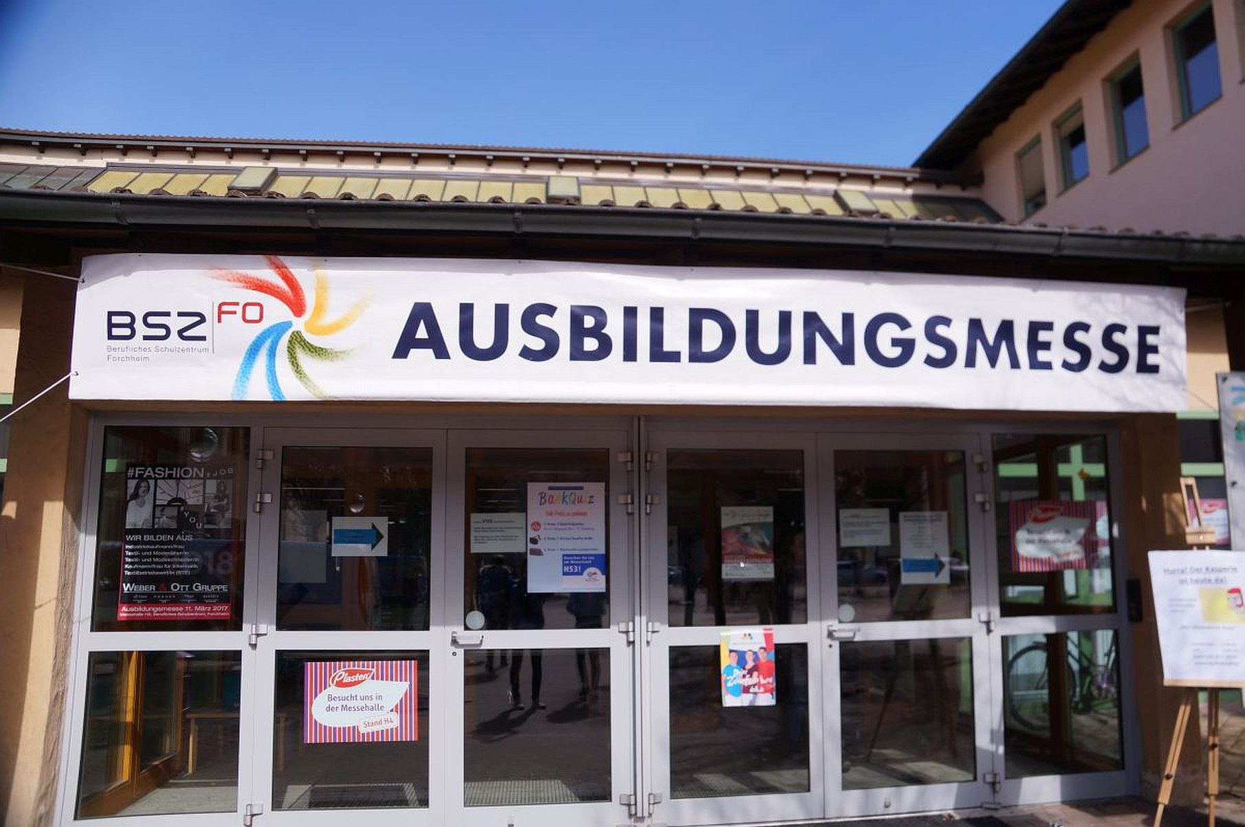 Eindrücke von der Ausbildungsmesse 2017