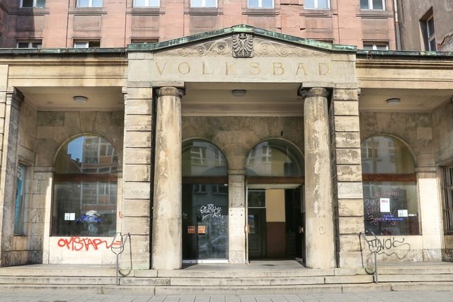 Die Planung der Volksbad-Sanierung nimmt Gestalt an: Ein Projektteam wird sich ausschließlich um die Wiederbelebung der Jugendstilperle kümmern. | Foto: Nicole Fuchsbauer