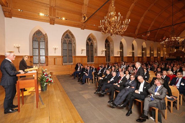 Der Historische Rathaussaal in Nürnberg ist Schauplatz der IHK-Kammergespräche. | Foto: © Kurt Fuchs/IHK
