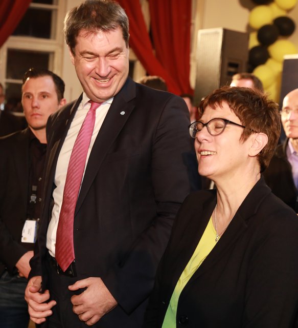 Highlight zum 44. politischen Fischessen: AKK und Söder treffen aufeinander! - | Foto: Udo Dreier