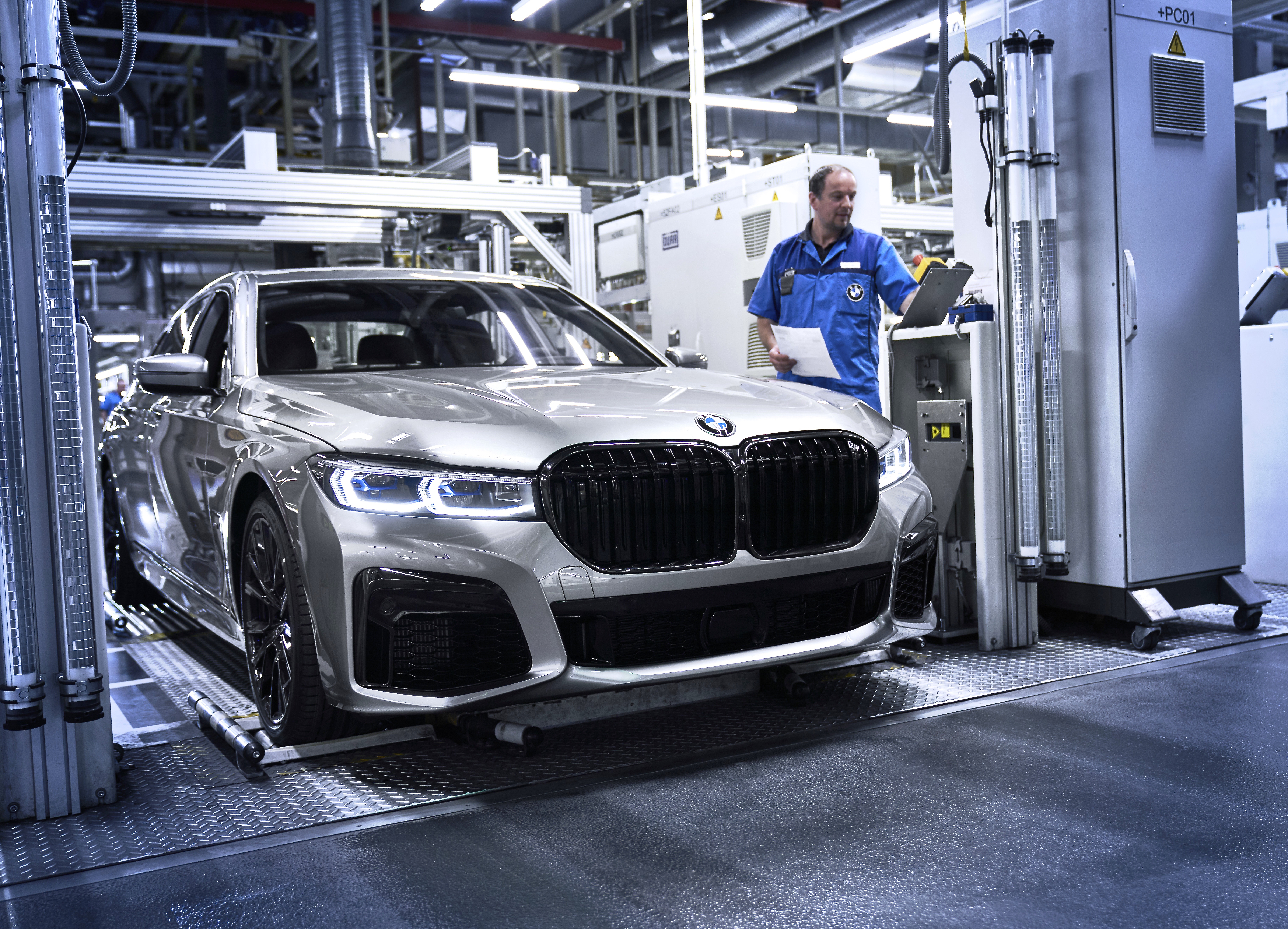 Produktion des BMW 7er im Werk Dingolfing.
Foto: Auto-Medienportal.Net/BMW