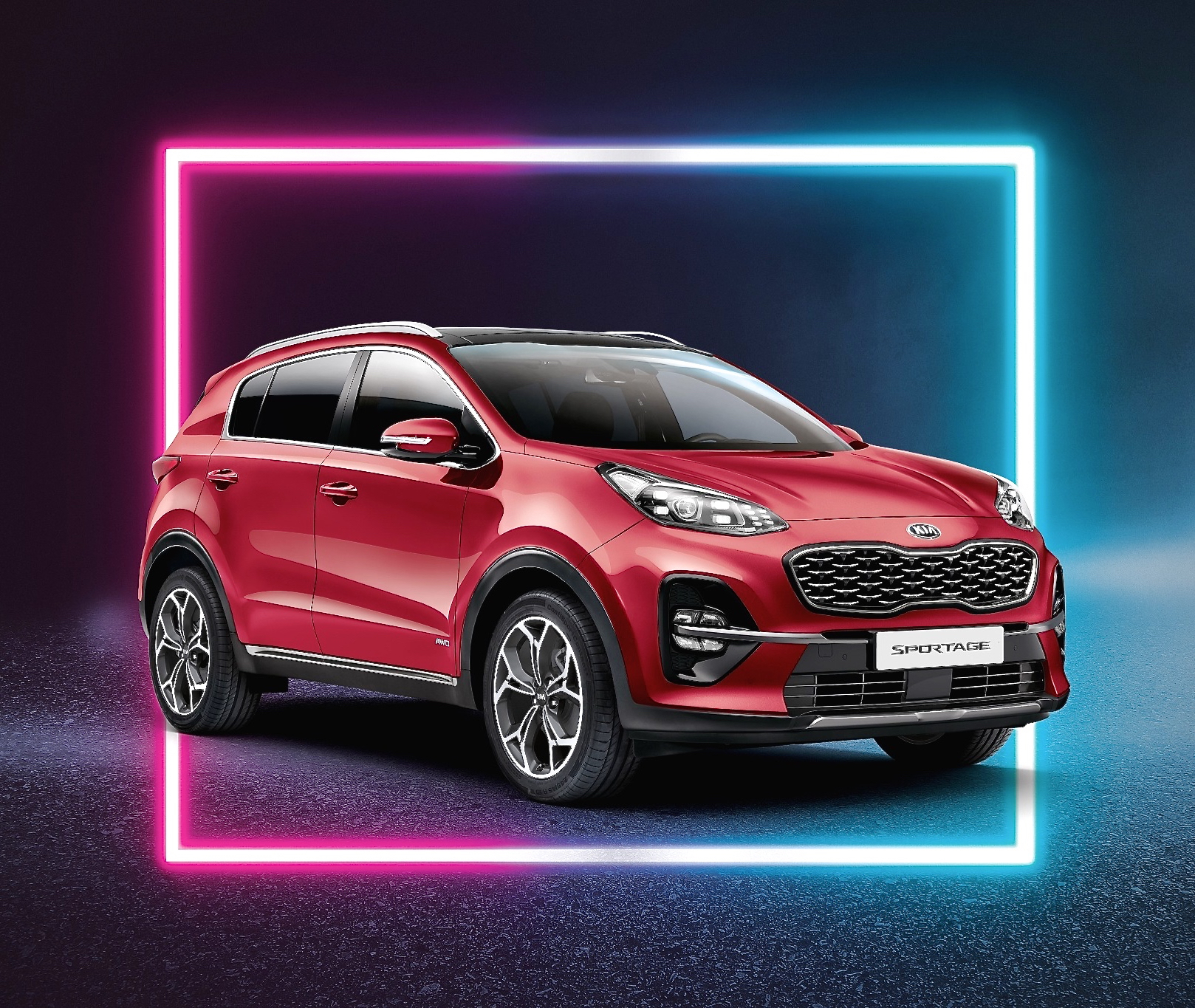 Kia Sportage „Dream-Team Edition“.
Foto: Auto-Medienportal.Net/Kia