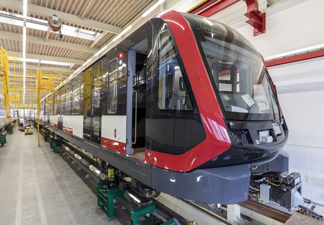 Das neue U-Bahnmodell G1.
