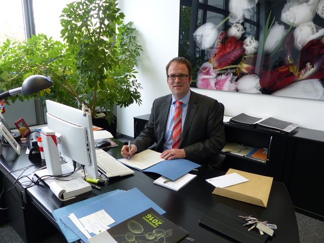 Amtsinhaber Florian Janik kann sich nach eigene Worten eine neue Kandidatur vorstellen. Foto: © U.Müller