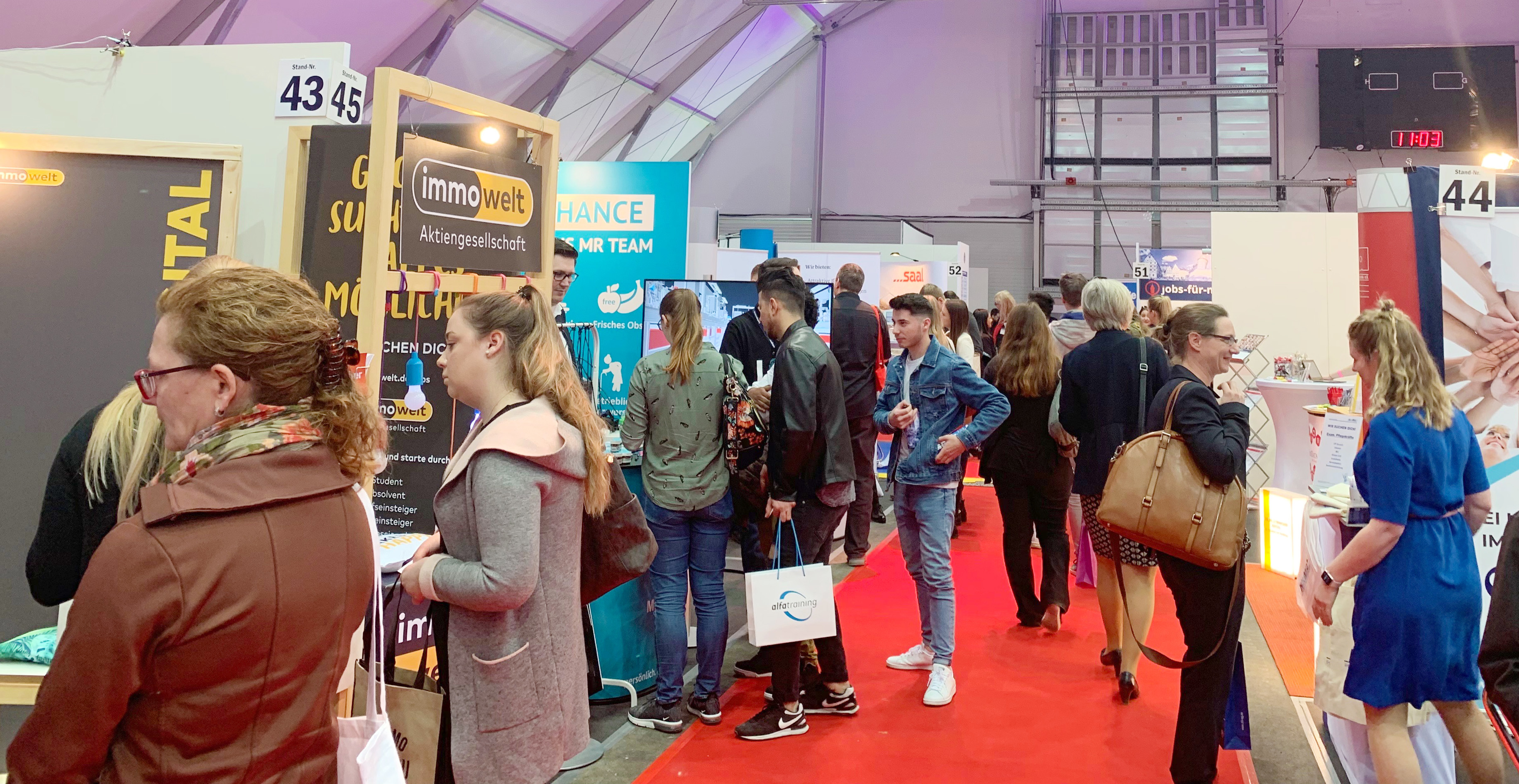 Die 4. jobmesse nürnberg ist auf große Resonanz gestoßen.