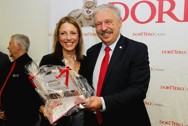 Michelle Lichter mit Roths 2. Bürgermeister Hans Raithel. | Foto: © tom