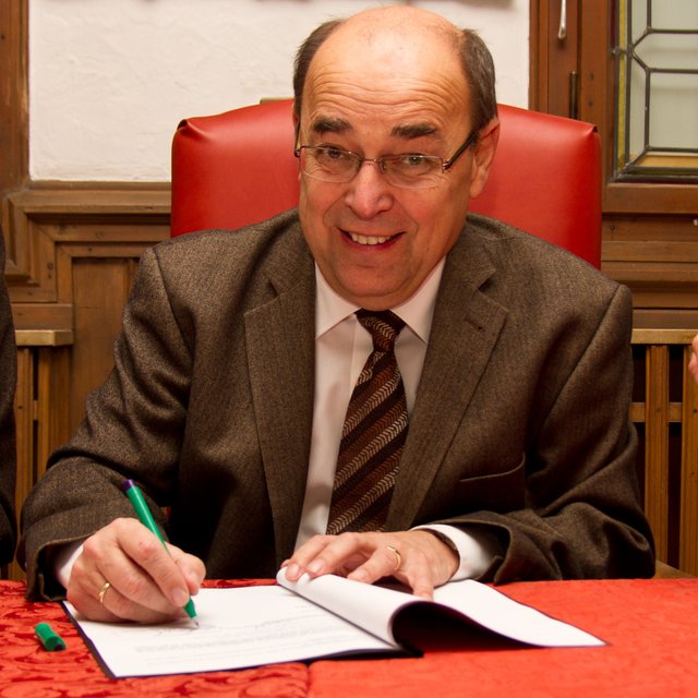 So wird man ihn in Erinnerung behalten - Franz Stumpf hat eine Ära in der Forchheimer Stadtgeschichte geprägt. | Foto: Roland Rosenbauer