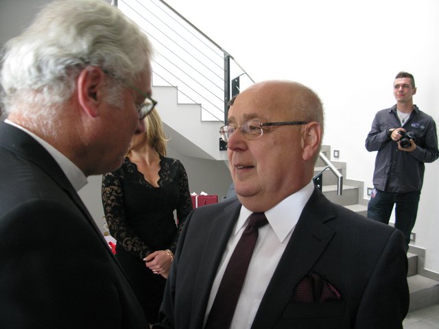 Gratulanten bei Franz Stumpfs 65. Geburtstag. | Foto: R. Rosenbauer