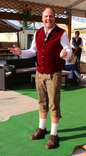 Bürgermeister Christian Vogel übernimmt den Anstich des Jubiläums-Frühlingsfestes am 20. April.  | Foto: Udo Dreier