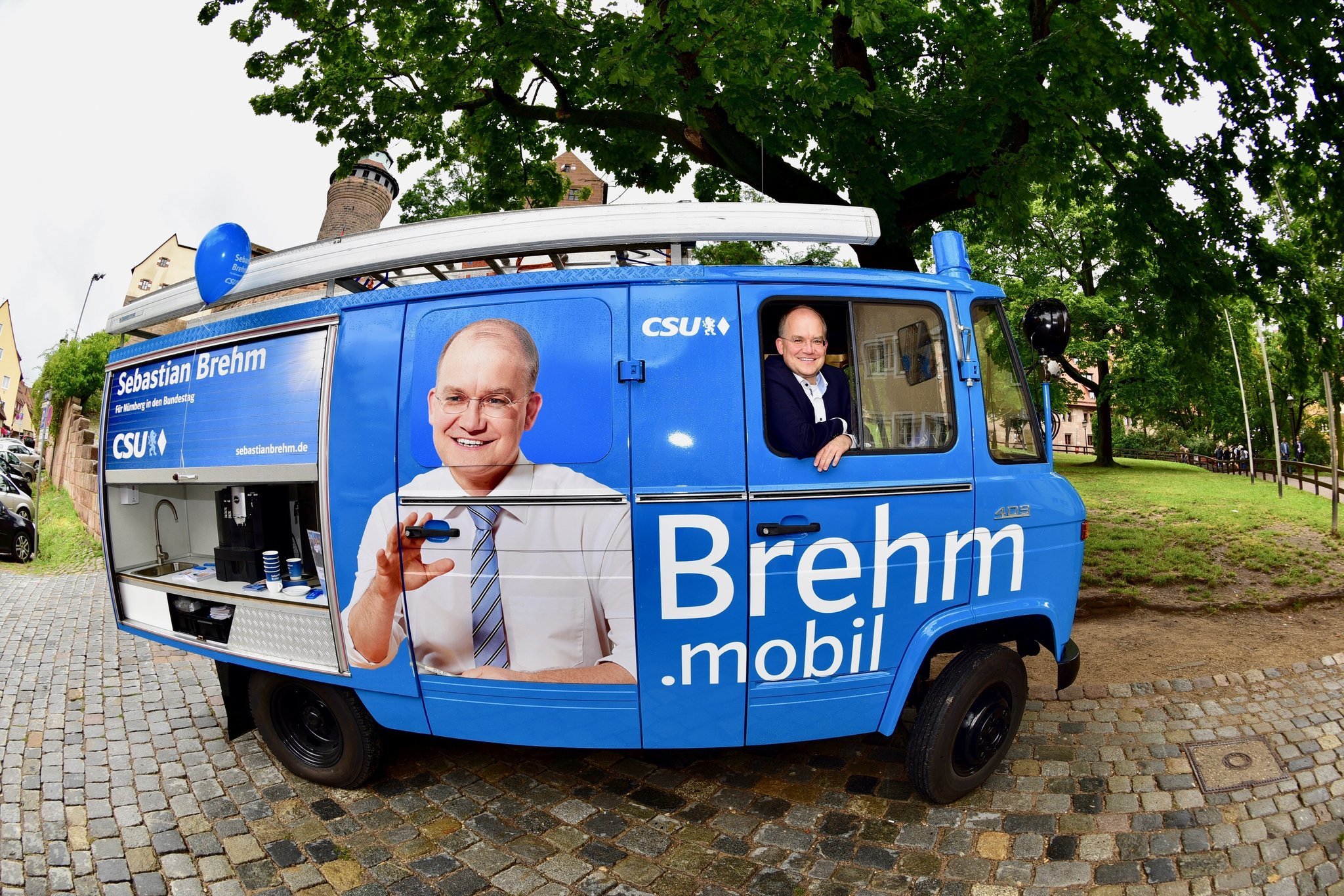 Nächste mobile Bürgersprechstunde mit MdB Sebastian Brehm (CSU) am 30. April in Boxdorf.