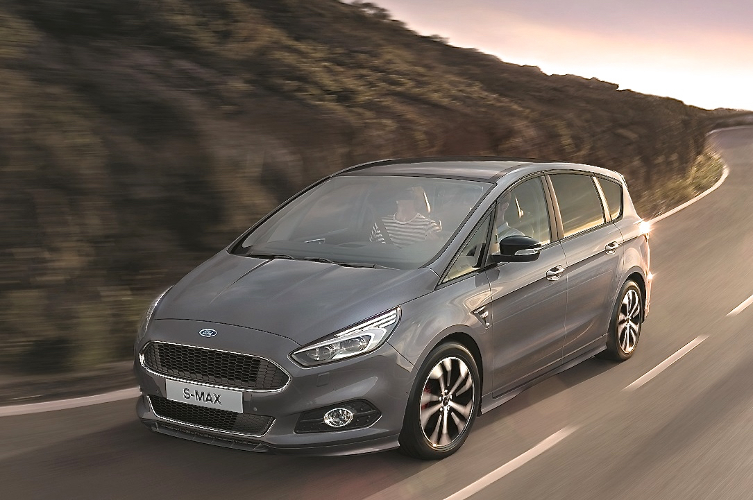 Ford S-Max ST-Line mit Stylingpaket in Slate-Grau.
Foto: Auto-Medienportal.Net/Ford